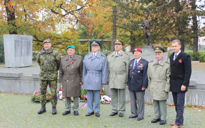 Den válečných veteránů a 20. výročí vzniku Krajského vojenského velitelství Zlín